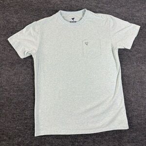 BirdDogs Mens Short Sleeve T Shirt Large Blue Pocket Classic Casual Athleisure